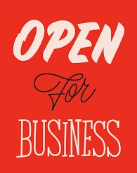 Open for Business